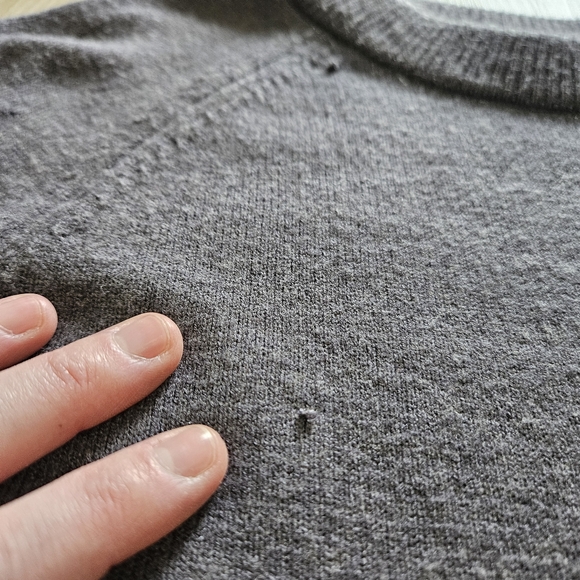 Philosophy Grey Crew Neck Sweater - Womens XS - Picture 3 of 5